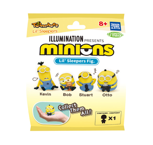 MINIONS - Twinchees Lil' Sleepers Blind Bag Figure (1)