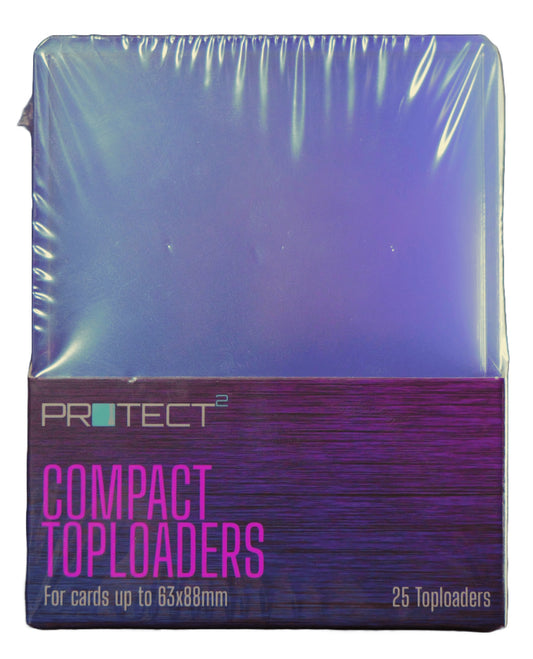 PROTECT SQUARED - Compact Toploaders (25 Pack)