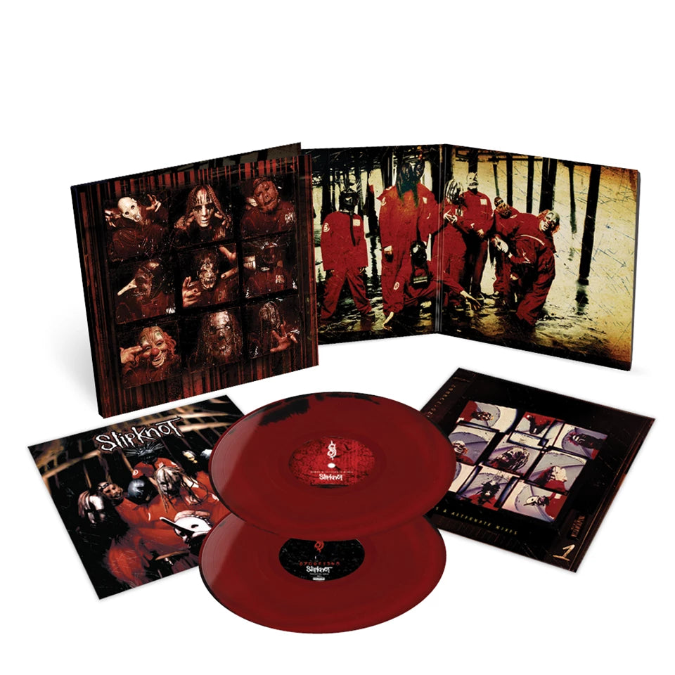 SLIPKNOT - Slipknot 25th Anniversary Edition Red & Black Mix Vinyl Album