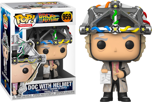 BACK TO THE FUTURE - Doc with Helmet #959 Funko Pop!