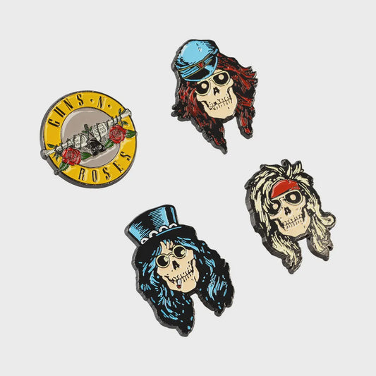 GUNS N' ROSES - Set Of 4 Pins