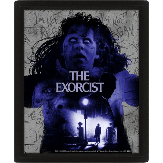 EXORCIST - Exorcism 3D Lenticular Framed Print