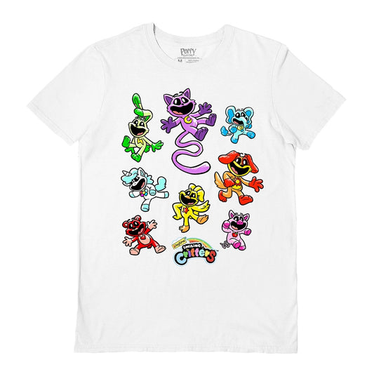 POPPY PLAYTIME - Smiling Critters White T-Shirt