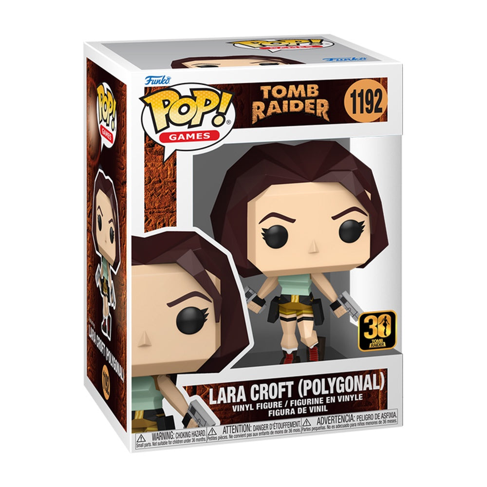 TOMB RAIDER - Lara Croft (Polygonal) #1192 Funko Pop!