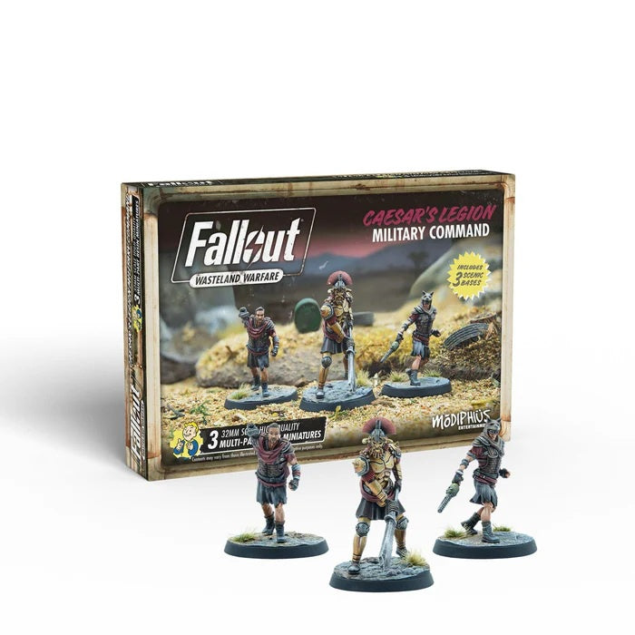 FALLOUT: WASTELAND WARFARE - Caesar's Legion: Military Command – Cool-Merch