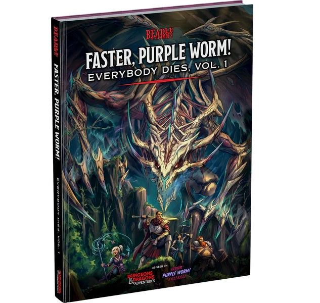 DUNGEONS & DRAGONS - Faster, Purple Worm! Everybody Dies Vol. 1 Book
