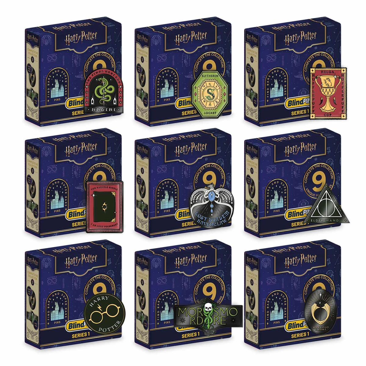HARRY POTTER - Series 1 Blind Box Mystery Pin Badge (1)