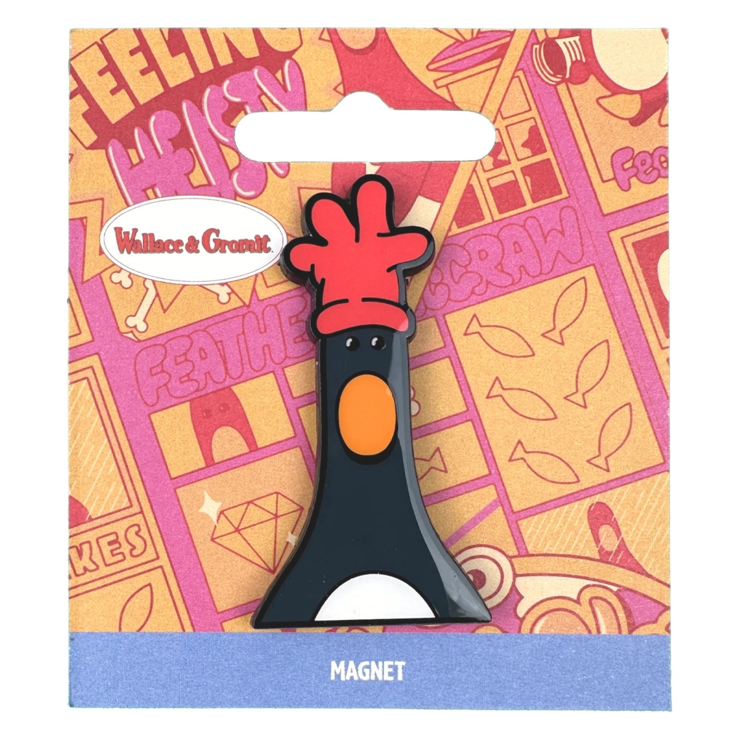 WALLACE & GROMIT - Feathers Head Magnet