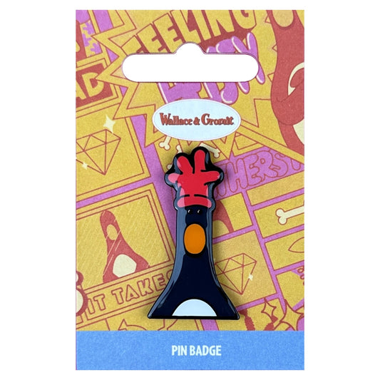 WALLACE & GROMIT - Feathers Head Pin Badge
