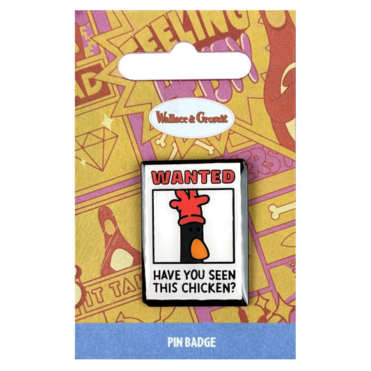 WALLACE & GROMIT - Feathers Poster Pin Badge