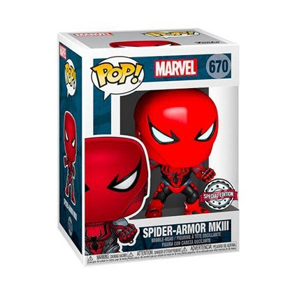 MARVEL - Spider-Armor MKII #670 Funko Pop!