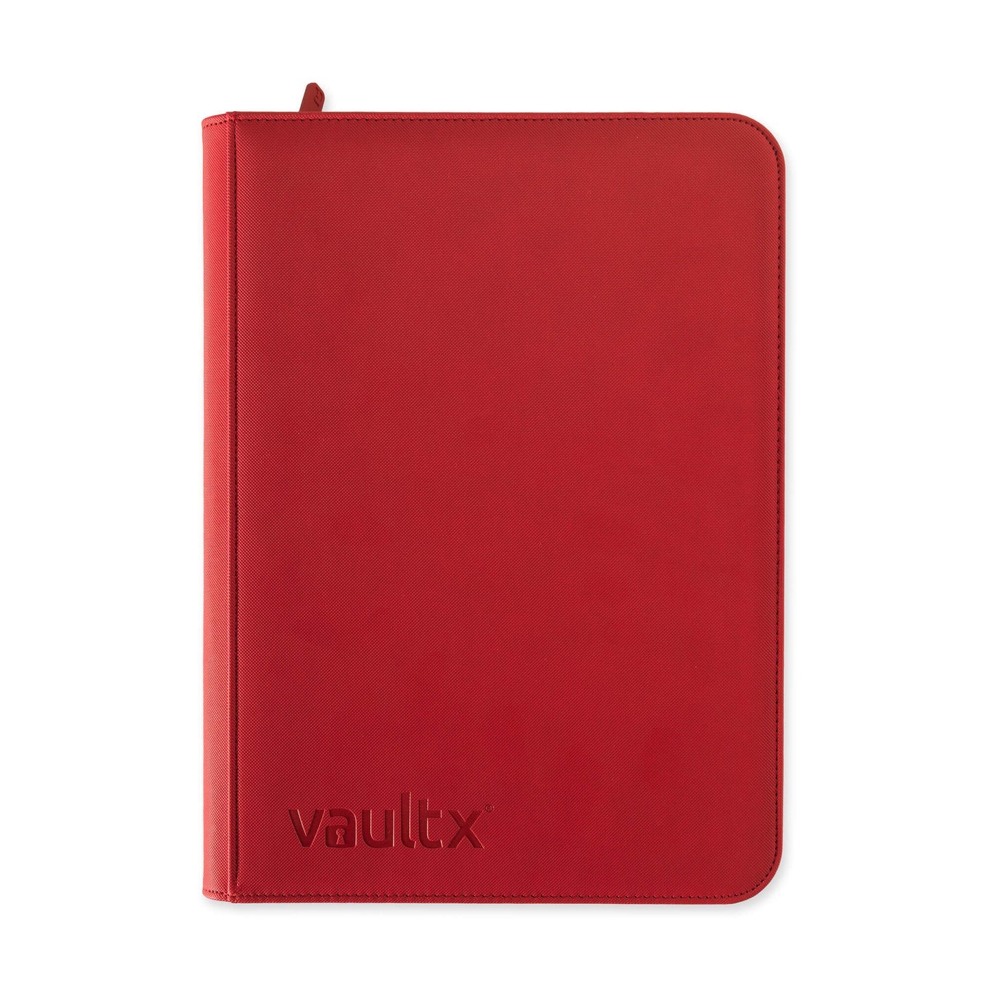 VAULT X - 9-Pocket Exo-Tec Zip Binder - Fire Red
