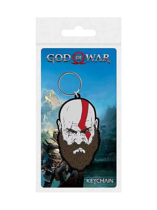 GOD OF WAR - Kratos Rubber Keyring