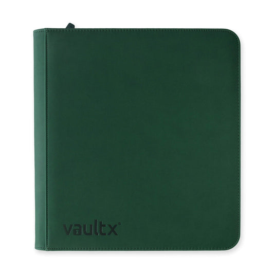 VAULT X - 12-Pocket Exo-Tec Zip Binder - Forest Green
