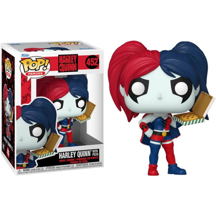 DC : HARLEY QUINN - Harley Quinn (With Pizza) #452 Funko Pop!