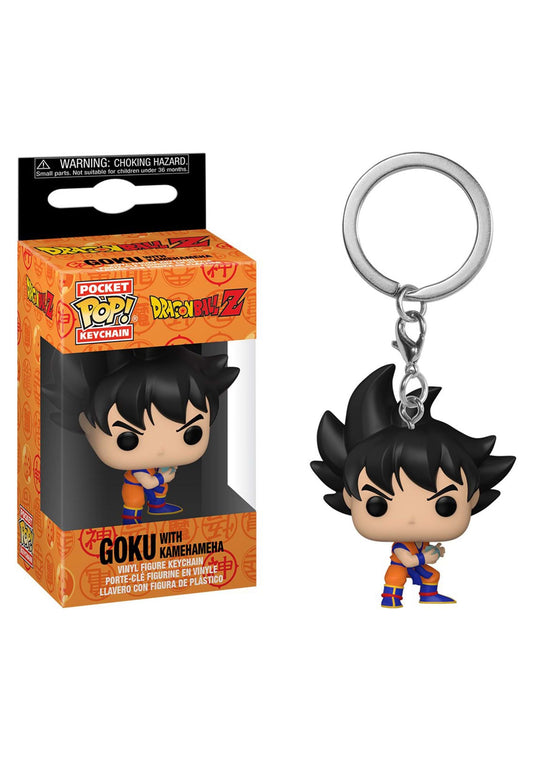 DRAGONBALL Z - Goku With Kamehameha Funko Pocket Pop! Keychain