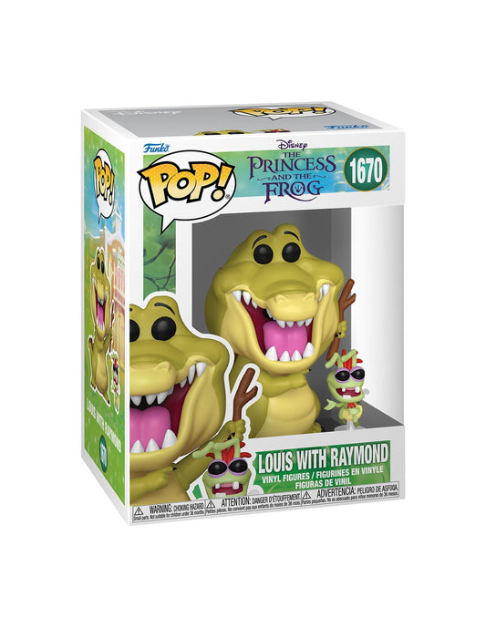DISNEY : PRINCESS & THE FROG - Louis with Raymond #1670 Funko Pop!