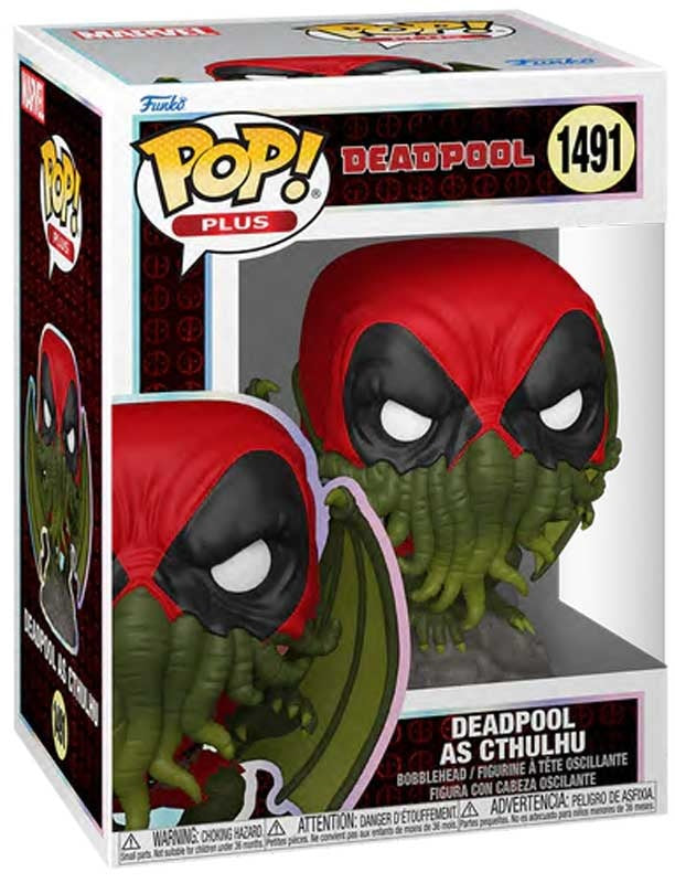 MARVEL : DEADPOOL - Deadpool As Cthulhu #1491 Funko Pop! Plus