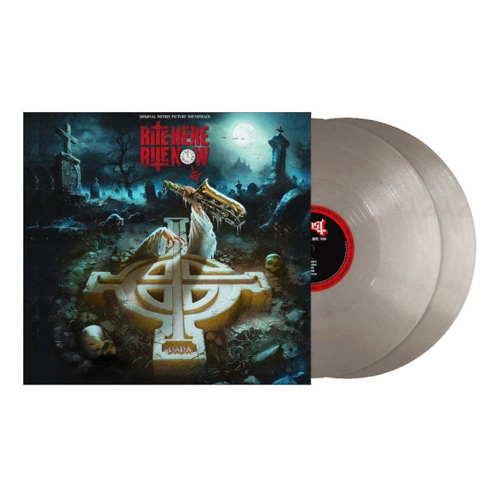 GHOST - Rite Here Rite Now Opaque Silver Vinyl Album