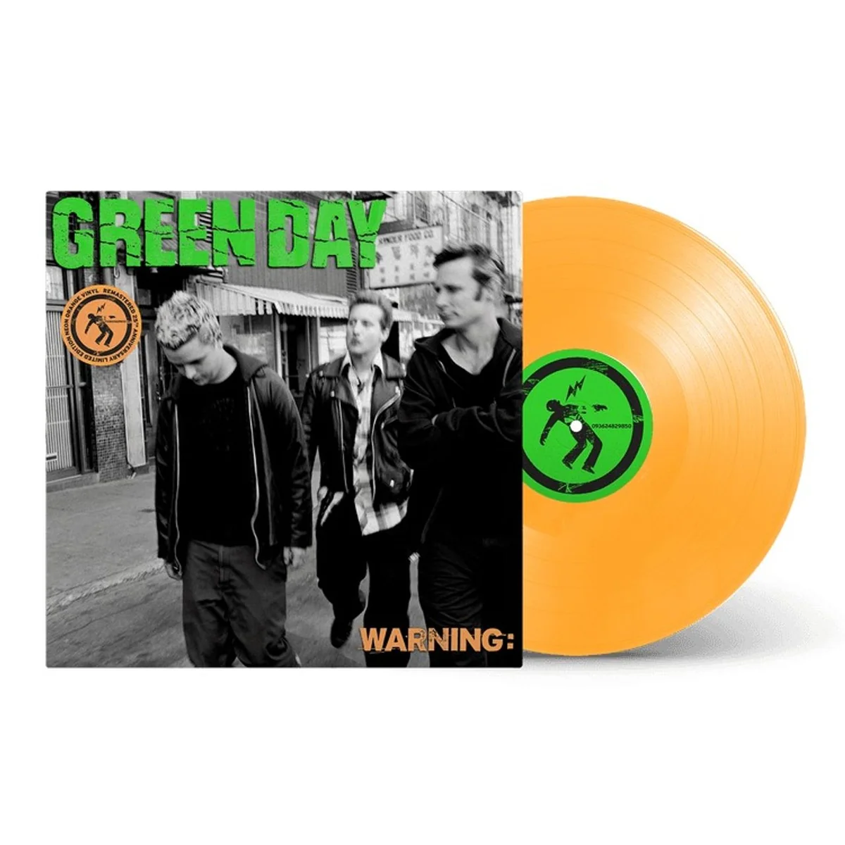 GREEN DAY - Warning 25th Anniversary Orange Vinyl Album