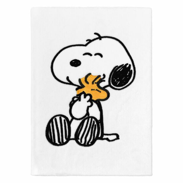 PEANUTS - Snoopy A5 Plush Cover Premium Notebook