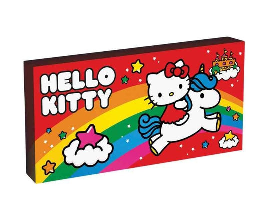 SANRIO : HELLO KITTY - Rainbow Light Up Canvas
