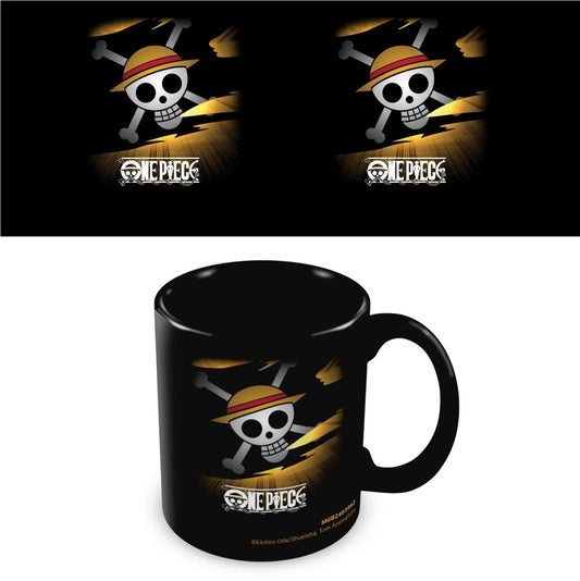 ONE PIECE - Straw Hat Logo Black Pod Mug