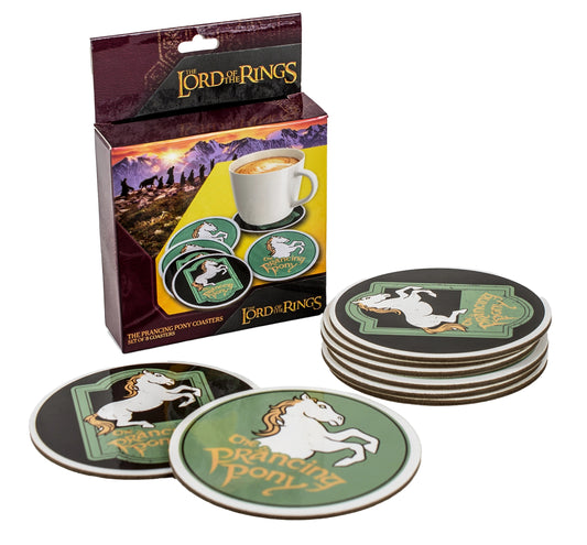 LORD OF THE RINGS - Prancing Pony Coaster Set
