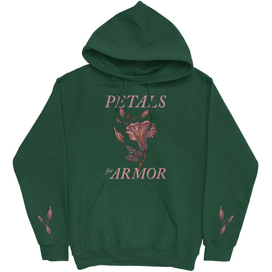 HAYLEY WILLIAMS - Petals Green Pullover Hoodie