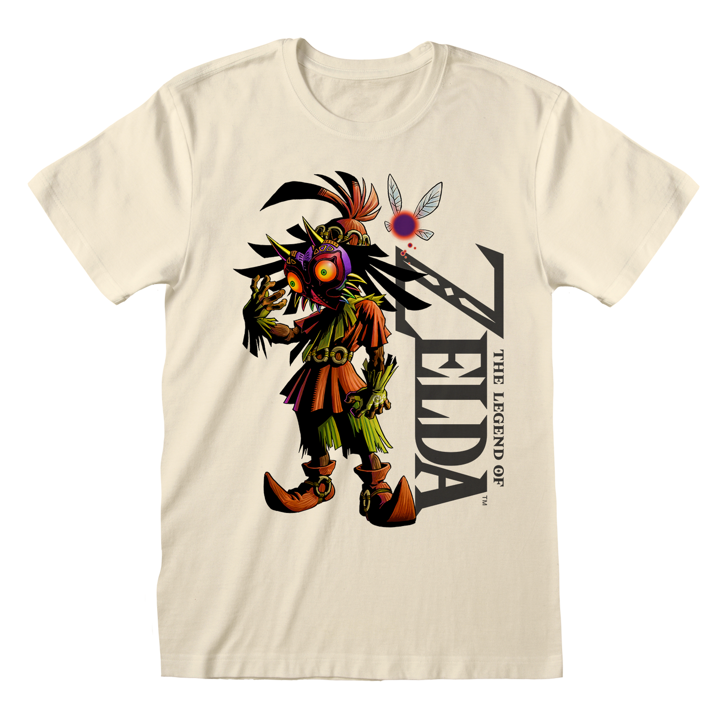 ZELDA - Skull Kid Ecru T-Shirt
