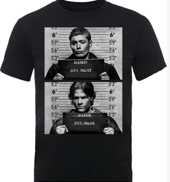 SUPERNATURAL - Winchester Mugshots T-Shirt