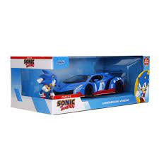 SONIC - Sonic & Lamborghini Veneno V2 Jada Diecast 1:24 Figure & Car
