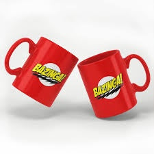 BIG BANG THEORY - Bazinga! Red Mug