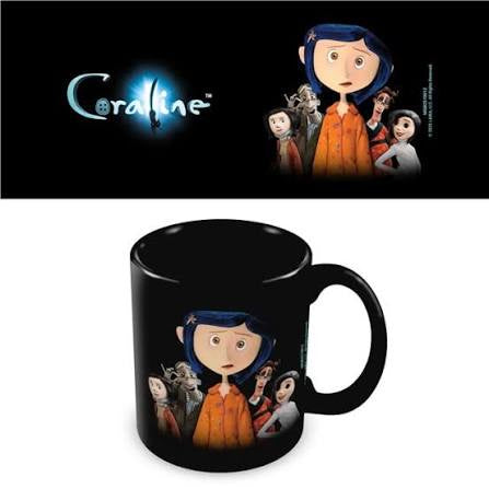 CORALINE - Puzzled Black Pod Mug