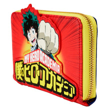 Load image into Gallery viewer, LOUNGEFLY : MY HERO ACADEMIA - Izuku Punch Zip Purse
