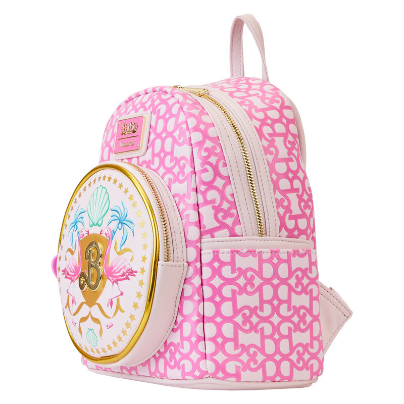 LOUNGEFLY : MATTEL - Barbie Movie Logo Mini Backpack