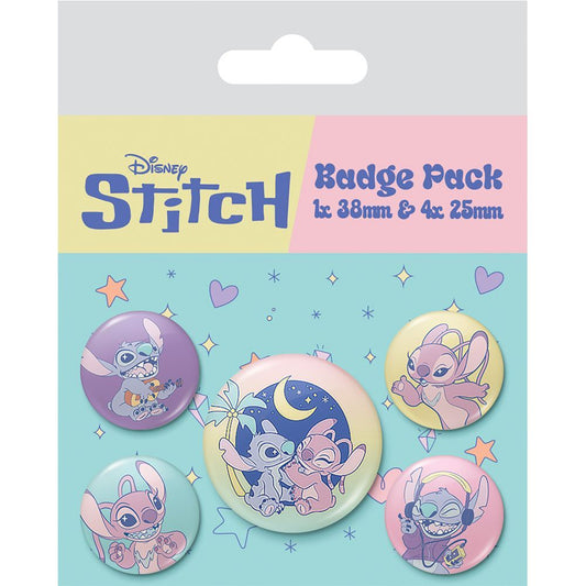 DISNEY : LILO & STITCH - Planetary Badge Pack
