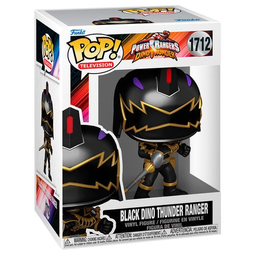 POWER RANGERS : DINO THUNDER - Black Dino Thunder Ranger #1712 Funko Pop!