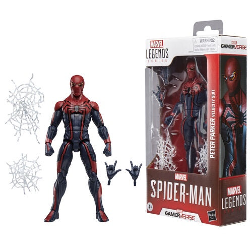 MARVEL : SPIDER-MAN - Spider-Man Velocity Suit Hasbro Marvel Legends Figure