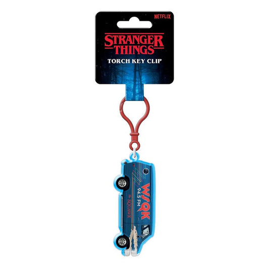 STRANGER THINGS - WSQK Van Torch Light Key Clip