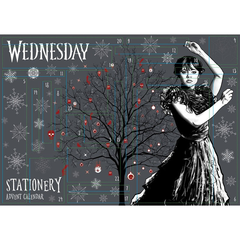 WEDNESDAY - Stationery Set Advent Calendar