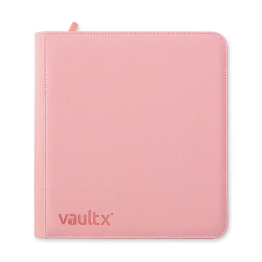 VAULT X - 12-Pocket Exo-Tec Zip Binder - Just Pink