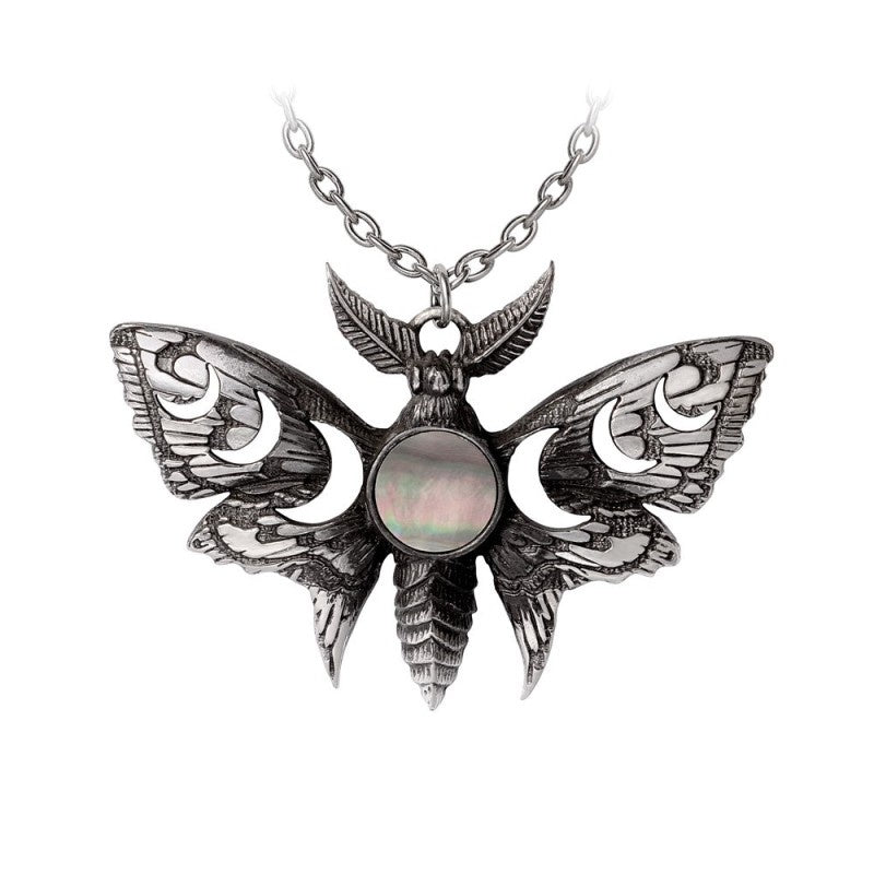 ALCHEMY - Lunar Moth Pendant Necklace