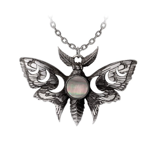 ALCHEMY - Lunar Moth Pendant Necklace