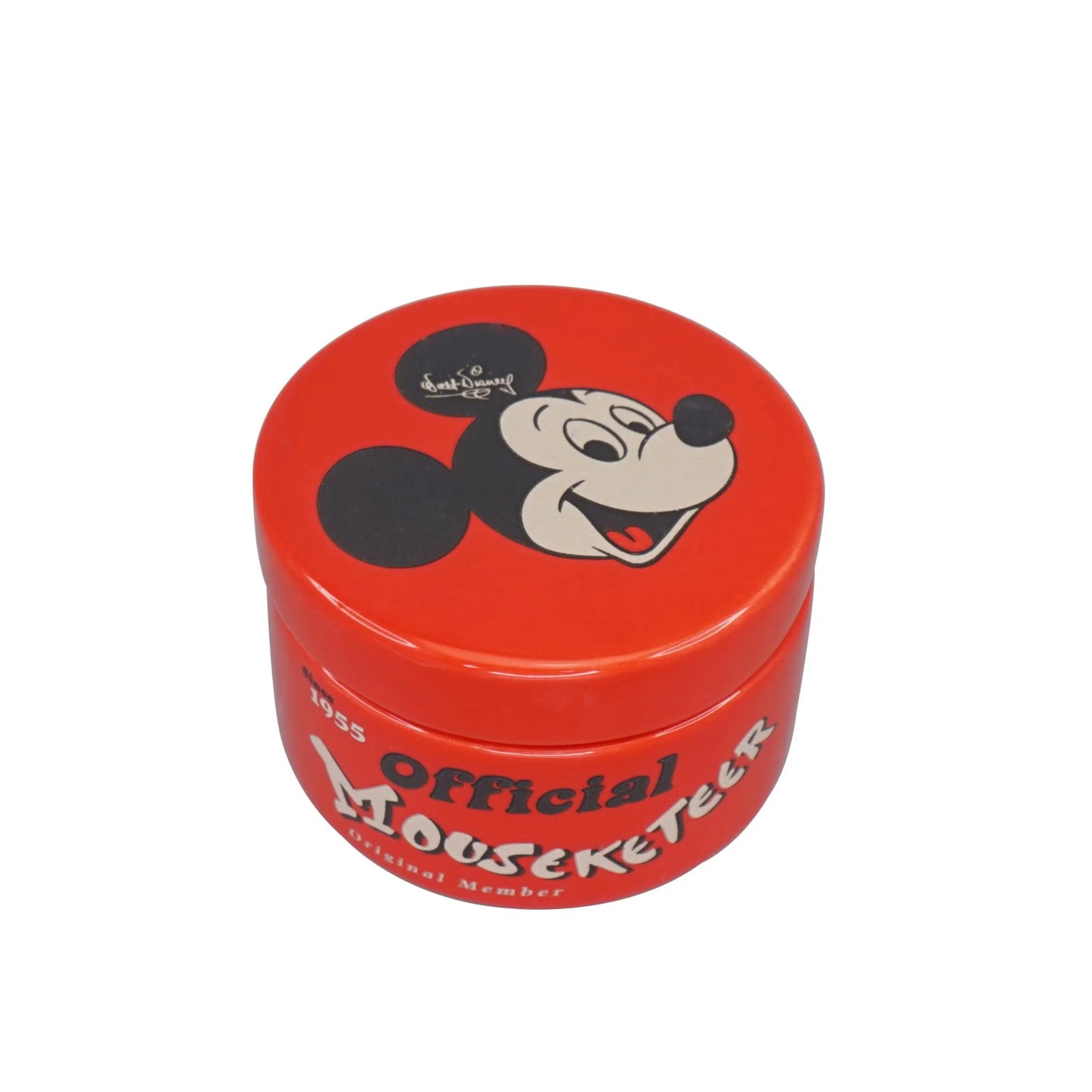 DISNEY : MICKEY MOUSE - Howdy Folks Round Ceramic Box
