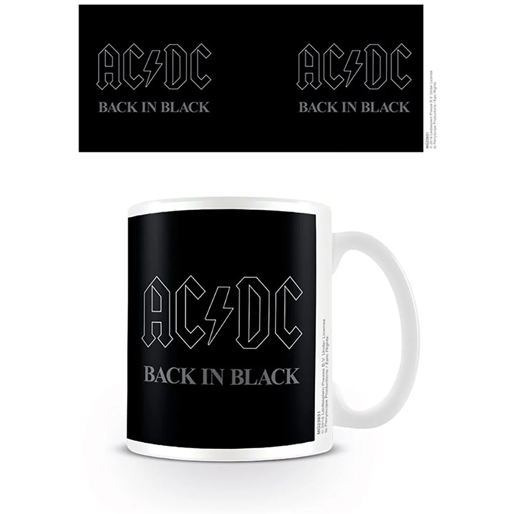 AC/DC - Back in Black Mug