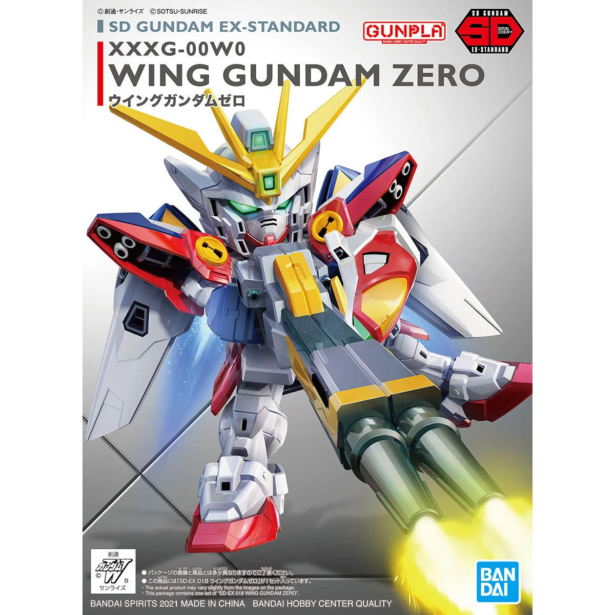 GUNDAM - SD Ex-Standard Wing Gundam Zero Model Kit