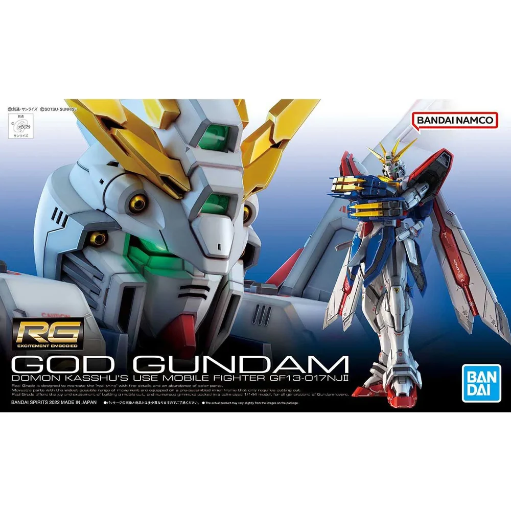 GUNDAM - RG 1/144 Burning Gundam Model Kit