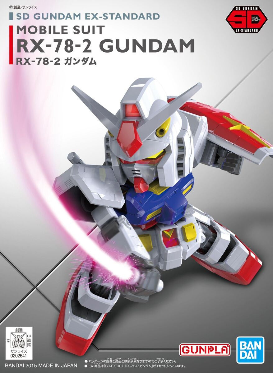 GUNDAM - SD Gundam Ex-Standard RX-78-2 Gundam Model Kit