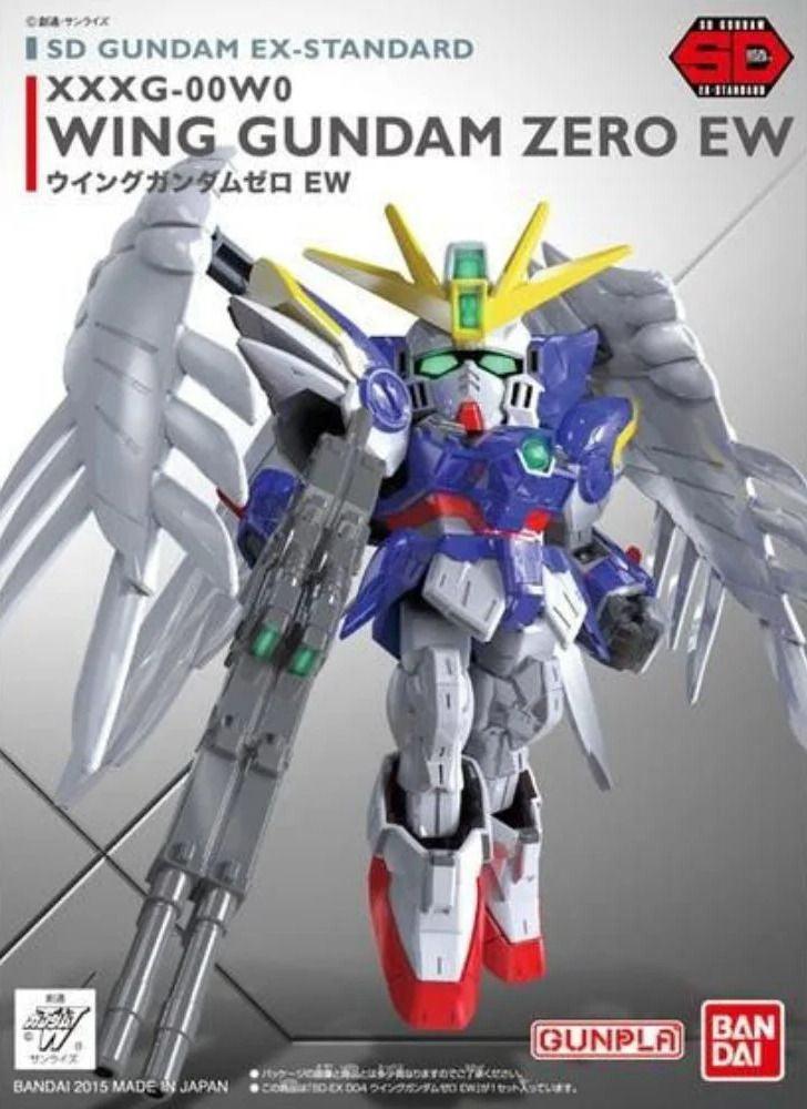 GUNDAM - SD Gundam Ex-Standard Wing  Gundam Zero EW Model Kit
